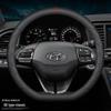 Universal All-Season Steering Wheel Cover for Hyundai: Festa, Sonata, Elantra, Reina, Ix35, Mistra, Ix25