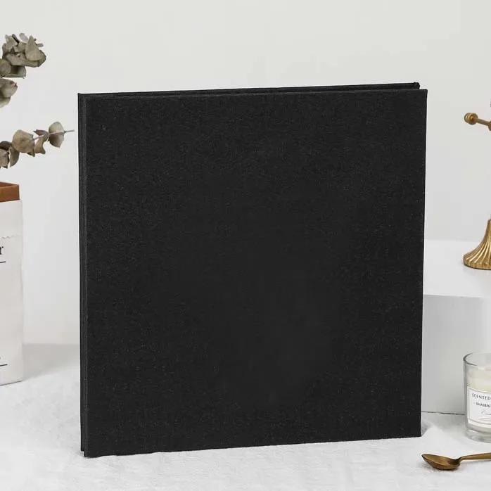 DIY Retro Family Large-capacity Self-adhesive Lamination Simple Linen Photo Album