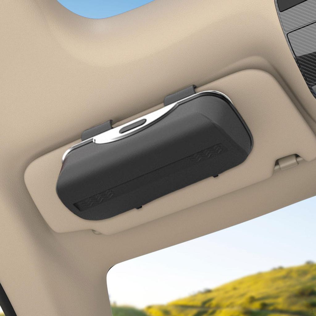Sunglasses Holder for Car Visor Box Space Saving Convenient Men Women Eyeglasses Storage