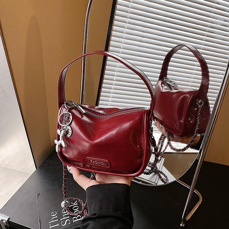 Fashion trendy shoulder bag simple new retro personalized women's bag handbag messenger bag