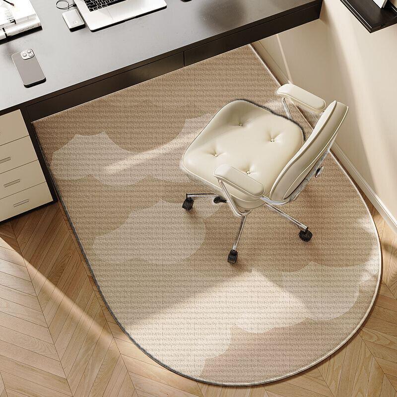 Anti-slip Carpet for E-sports Swivel Chair Study Offices Floor Cushion Foot Mat Fashion Carpet Irregular Living Room Decoration