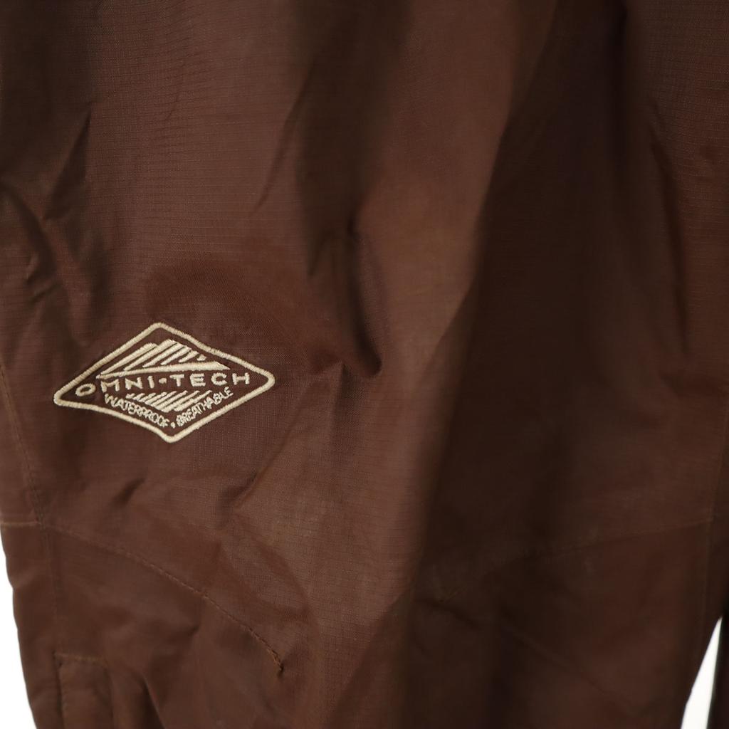 Columbia Rain Jacket Setup M Brown Storage Bag Included Outdoor Women Used