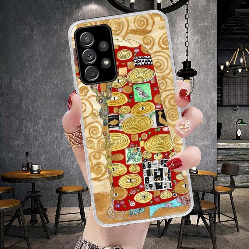Kiss by Gustav Klimt Desig Soft Phone Case For Samsung Galaxy S22 S23 S24 S25 Edge S26 Ultra S20 FE S21 Plus + Fundas Coque Gala