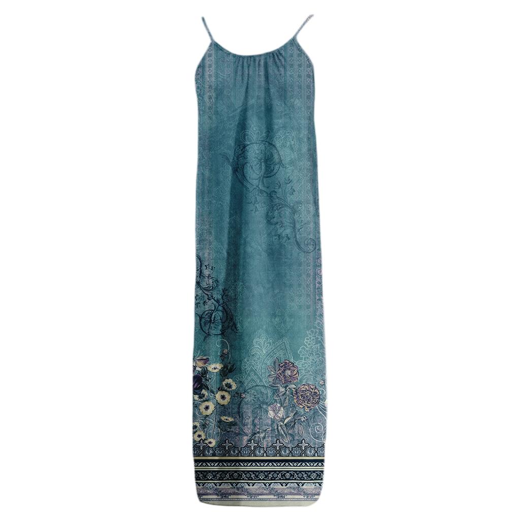 Women's Casual, Fashionable And Retro Printed Dress