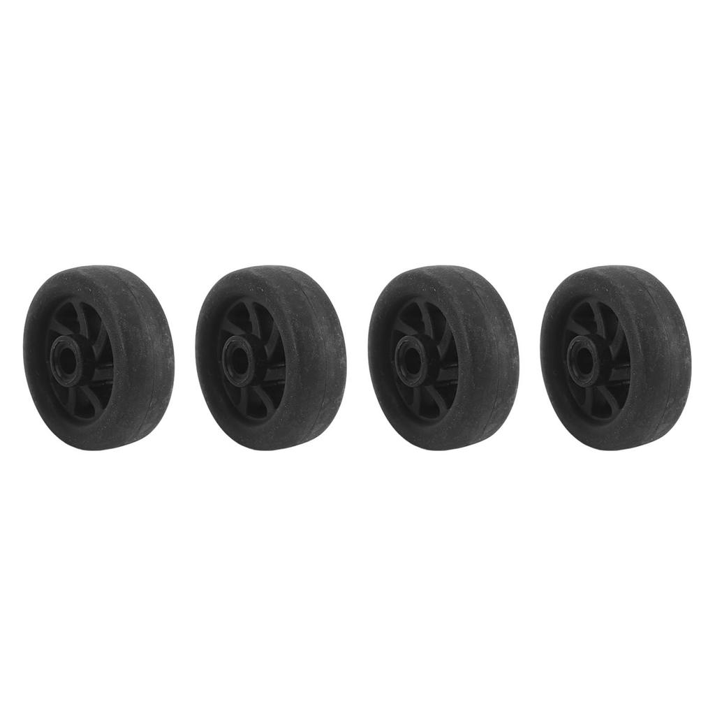 4pcs Suitcase Wheels Replacement Durable Silent PVC Swivel Luggage Caster Wheels Repair