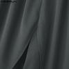INCERUN Men Elastic Waist Irregular Layers Texture Casual Long Harem Pants Trousers