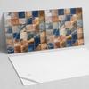 Komplet Kafelków Pcv Z Dekorem Do Kuchni Lub Łazienki Mozaika Z Kamiennymi Wzorami 10X40X20 Cm