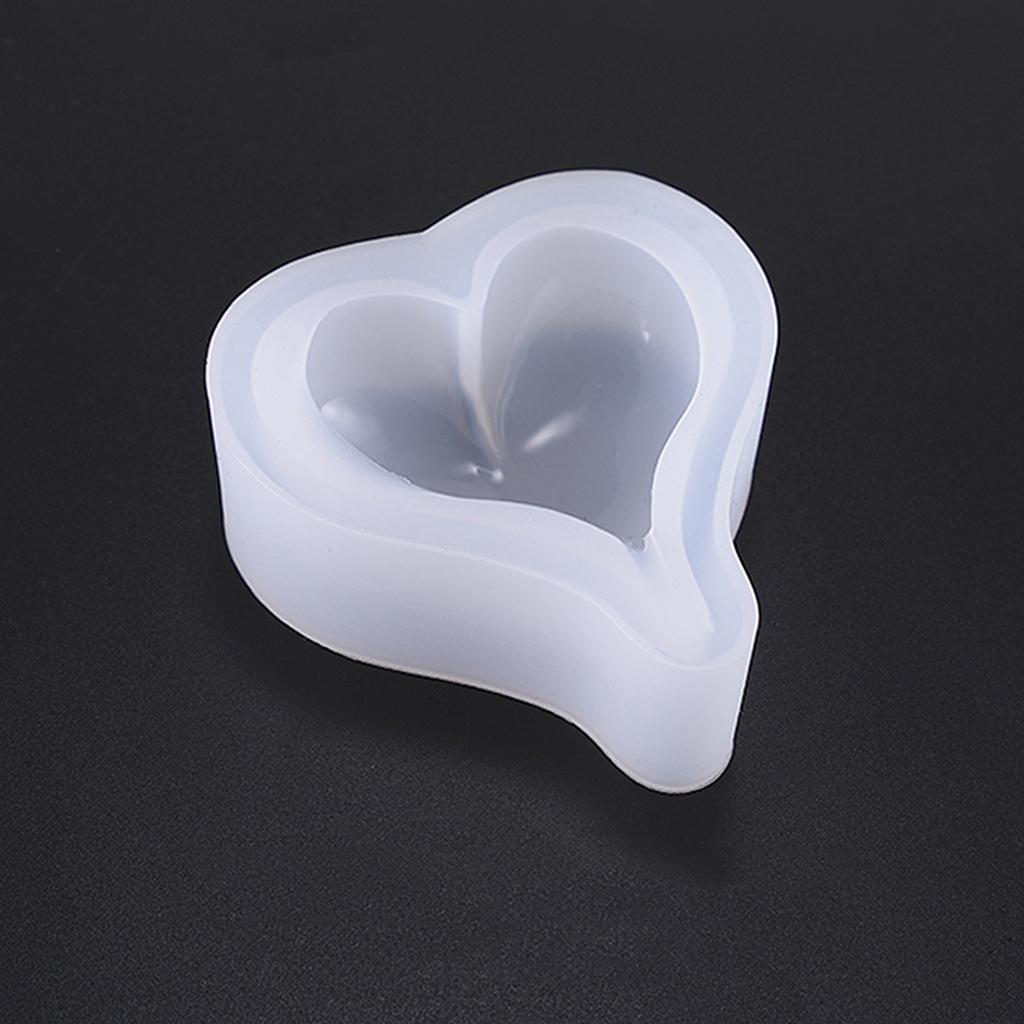 Silicone Mold Heart Shape DIY Jewelry Making Epoxy Resin Molds Handmade Decoration Pendant Ornaments Accessories S/for M
