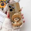 For Realme GT 7 5G 2025 RMX5061 Case Cute Girl New Flowers Soft Silicone TPU Cover For Realme GT7 GT 7T 5G Global Phone Cases