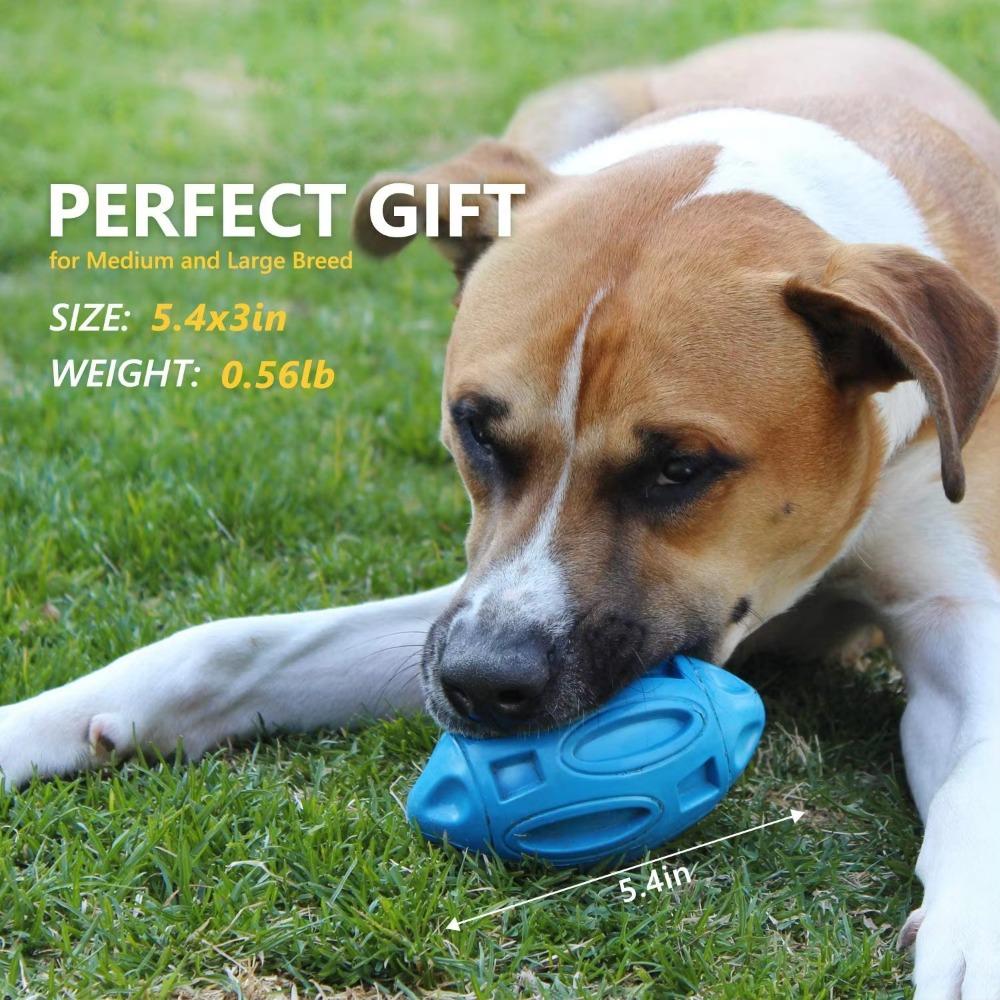 New Dog Toy Ball High Quality Rubber Sounding Olive Balls Super Durable Teeth Sharpening Chewing Training Toys Pet Supplies