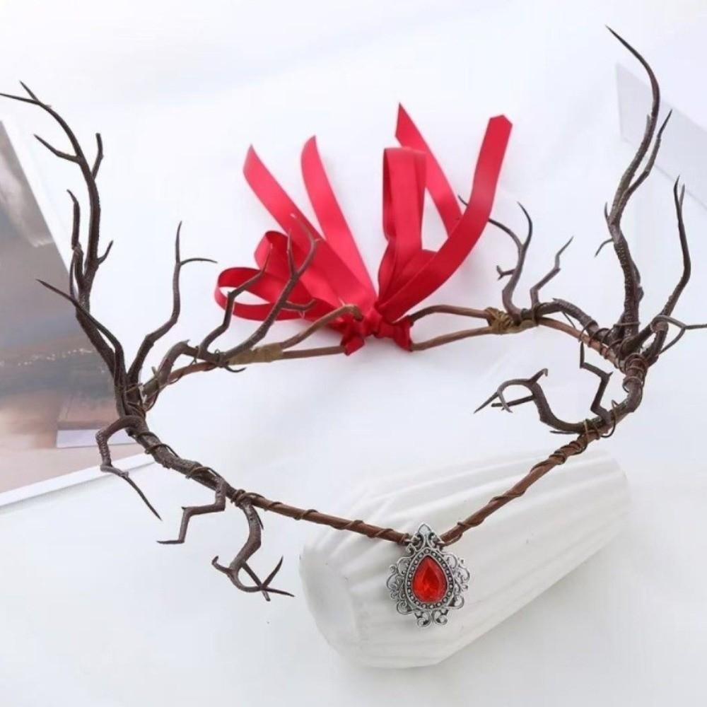 

Fantasy Elven Crown Diadem Fairy Headpiece Photoshoot Elf Tiara Gothic Style Style A