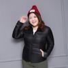 S/5XL Plus Size Leichte Daunenjacke Dünne Daunenjacke Damen Herbst Winter Schlank Kurz Warm Weiß Entendaunenmantel