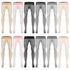 Herren Ultra Dünne Dehnbare Strumpfhosen Strümpfe Hoher Bund Nahtlos Durchsichtig Leggings Nachtwäsche