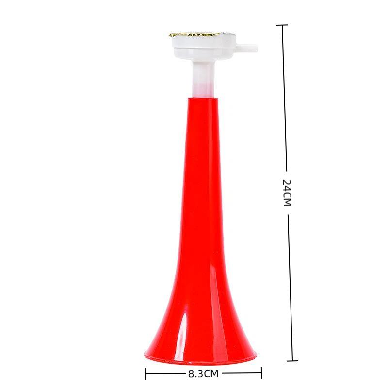 2/5Pcs Small Horn Sports Cheering Horn Football Cheer Horns Lightweight Vuvuzela Trumpet Party Noisemaker Random Color
