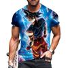 Y2k Men's T-shirt High Quality Dragon Ball Vegeta Tops Hip Hop Goku Harajuku Style Super Saiya 2025