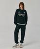 PAPERBOY [Set] Sports Club Sweatshirt Setup - Black
