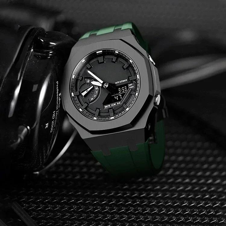 Gen4 Metal Case Bezel Frame GA2100 GAB2100 Casioak Mod Kit Modification Frame For GA2110 Metal Rubber Strap Accessory Wholesale