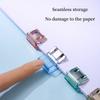 10PCS Small Fresh Push Clip Hand Account Clip Creative Student Test Paper Clip Office Photo File Storage Clip