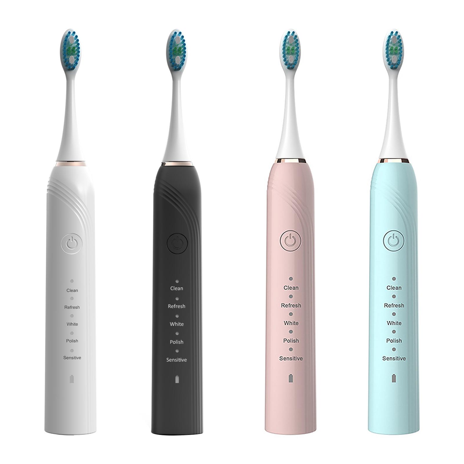 Professional Manufacturer Fashion Design Ipx7 Waterproof Automatic Rechargeable Sonic Electronic Electric Toothbrush