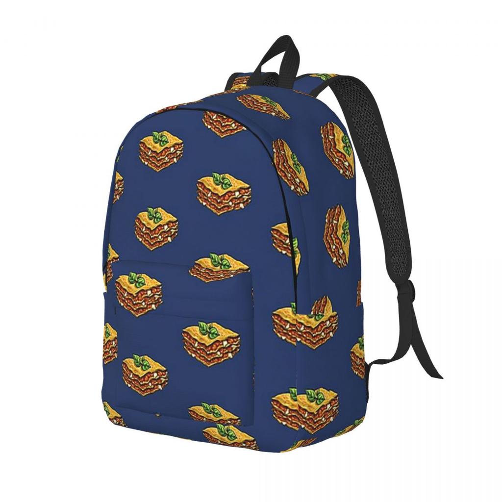 Italian Lasagna Backpack Hot Sale Daypack Large Capacity Kids BookBag School Bag Shoulder Bags for Men Women