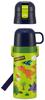 Skater 2WAY Edelstahl Kinder Wasserflasche Direkttrinkbecher Typ Kleine Kapazität 350ml Dinosaurier Dinosaurier Jungen SKDC3 Kinder