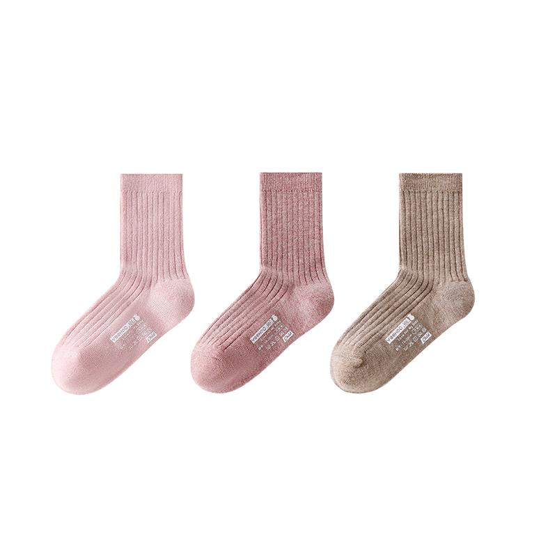 

YEEHOO Kids Wool-Blend High-Tube Thermal Socks L
