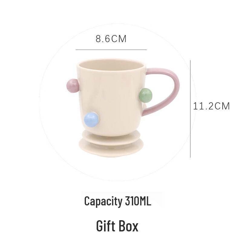 Chaoshihui Irregular Hand-Pinched Ceramic Mug