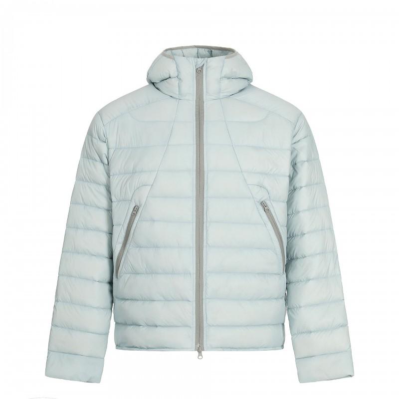 Mens Womens Lightweight Hooded Down Jacket Winter Warm Puffer Coat With Duck Fill 76-80% Loft 550