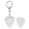 Transparent Guitar Pick Keyring Picks Size Case Guitar Pick Keychain Musicians