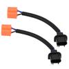 2Pcs H13 9008 To H4 9003 Hb2 Adapter Headlight Conversion Cable Female Led Light
