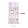 PAVIKE 3D Planner Planner Layout Cute Little Sweet for Mobile Phone Stationery Easy to Easy to Stickers, Stickers, Materials, 4-Piece Set,
