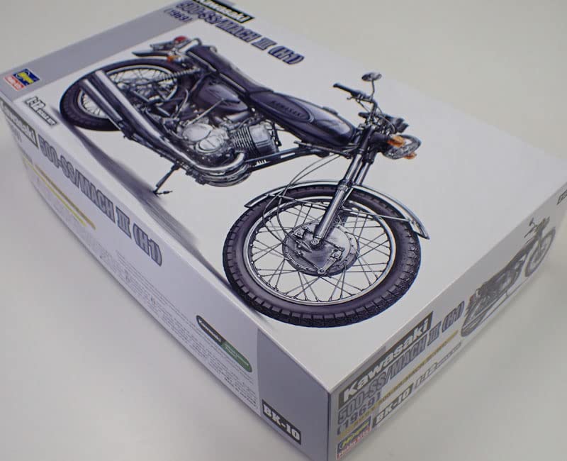 

barchetta Kawasaki III 1/12 500-SS/MACH (H1) [Hasegawa BK10] белый