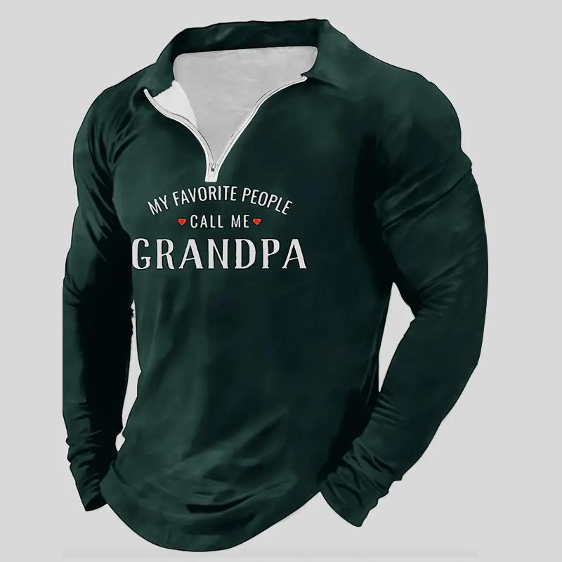 

Трансграничная европейская и американская мужская рубашка поло с длинным рукавом и принтом букв, на молнии, 100% полиэстер, повседневная 3XL зелёный