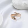 Kinel Rose Gold Color Resizable Women's Ring