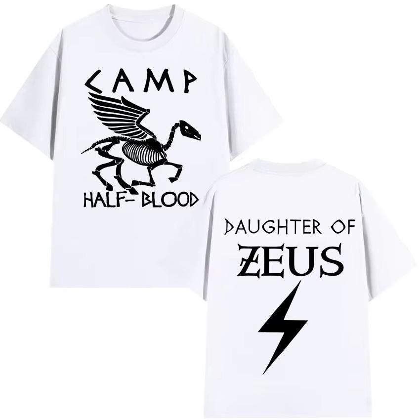 Classic Men Women Tee Camp Half Blood 2026 Spring Summer Printing Hip Hop Sports T Shirt Long Island Sound Short Sleeve Top