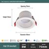 Nufeng LED Deep Cup Anti-Glare Embedded Downlight