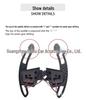 Volkswagen Golf 8CC Carbon Fiber Steering Wheel Magnetic Paddle Shifters