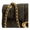 Coach Tabby 26 Bronze Hardware Split Leather Crossbody Shoulder Bag Medium Women's Olive Green