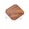 Solid Wood Towel Tray Coffee Cup Plate Tea Tray Fruit Food Storage Holder Hotel Home Decorate Supplies