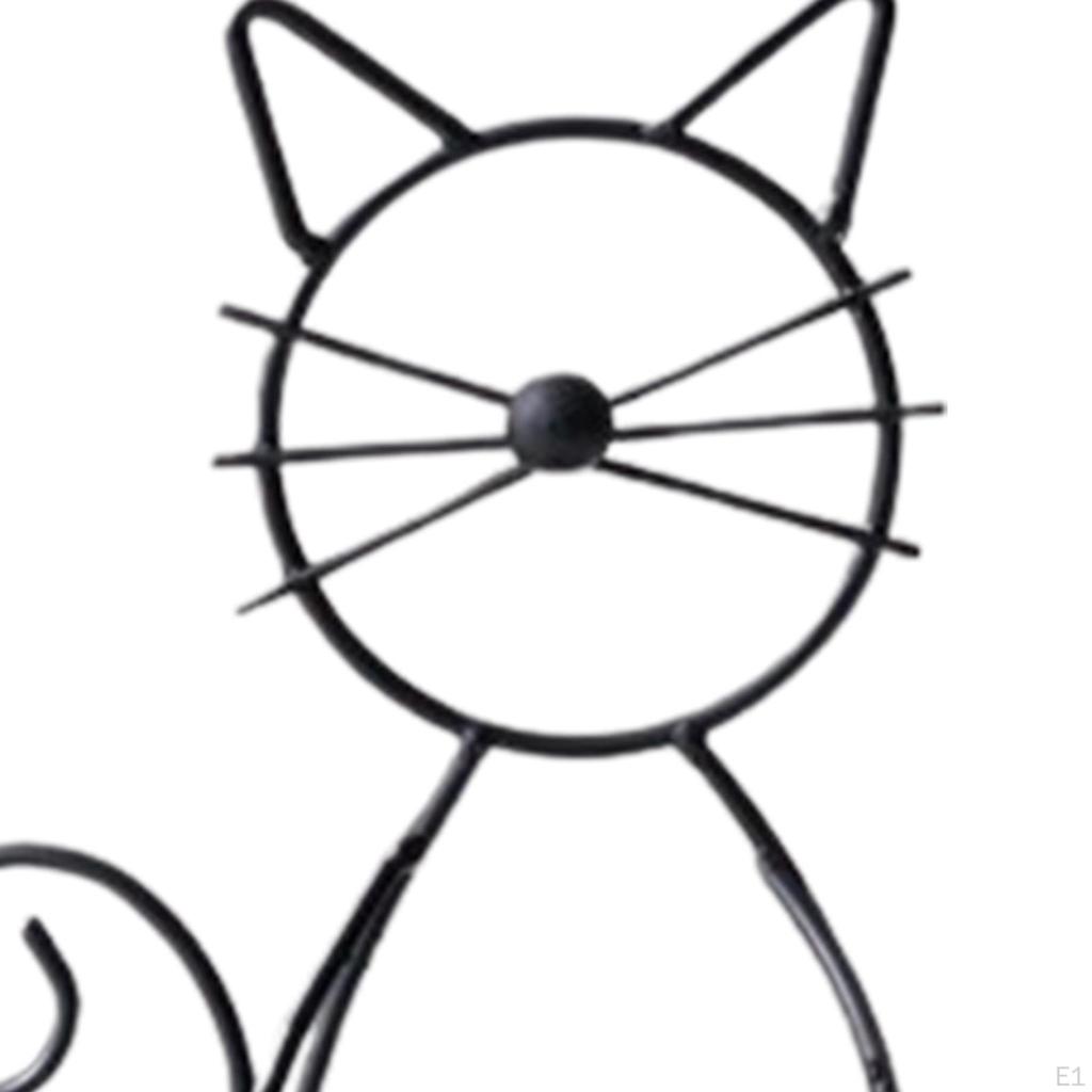 Katzen-Pflanzgefäß aus Glas, Vasenhalter, Desktop-Pflanzgefäß, Hydrokultur für