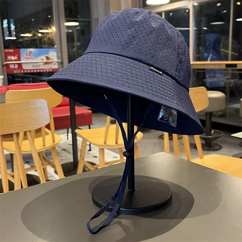 Fisherman's Hat - Men's Mesh Breathable Uv Protection Sun Hat - Outdoor Cycling Windproof Quick-dry Lightweight Bucket Hat