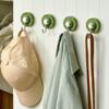 2 Pcs/Bag Hole-free Wall Sticky Hooks Load-bearing Clothes Hook Swivel Suction Cup Hooks  Toilet
