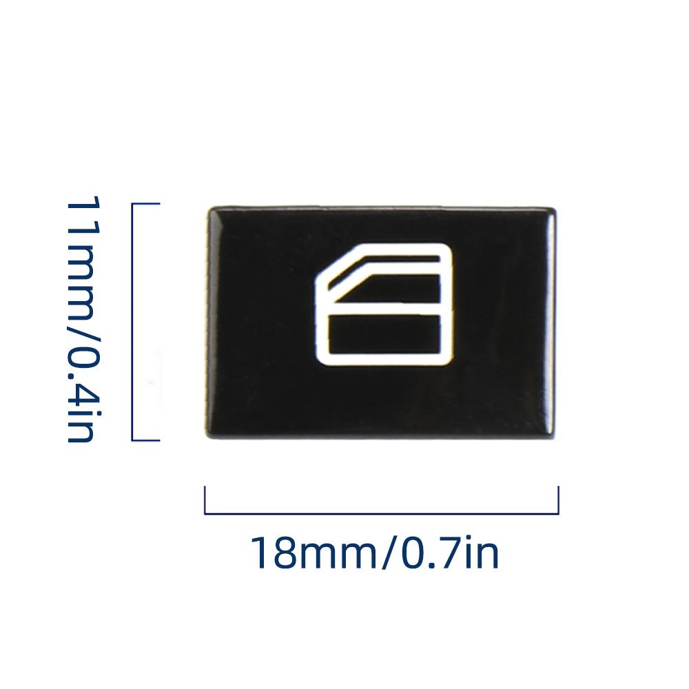 Car interior Window Glass Lifter Button Switch Cover For Mercedes Benz S class W221 Automotive Electric Glass Lift Switch Button