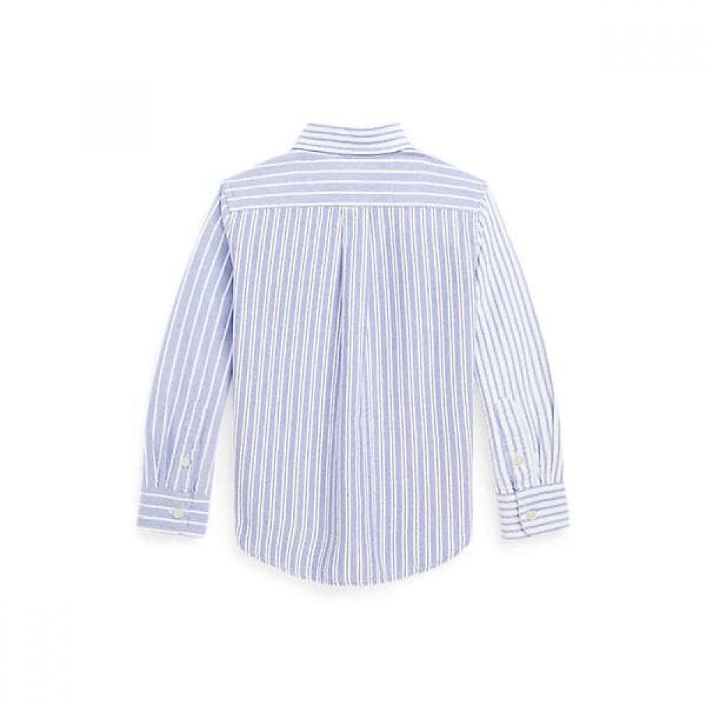Polo Kids Stripe Cotton Oxford Fun Shirt Cwpowovt6820356999