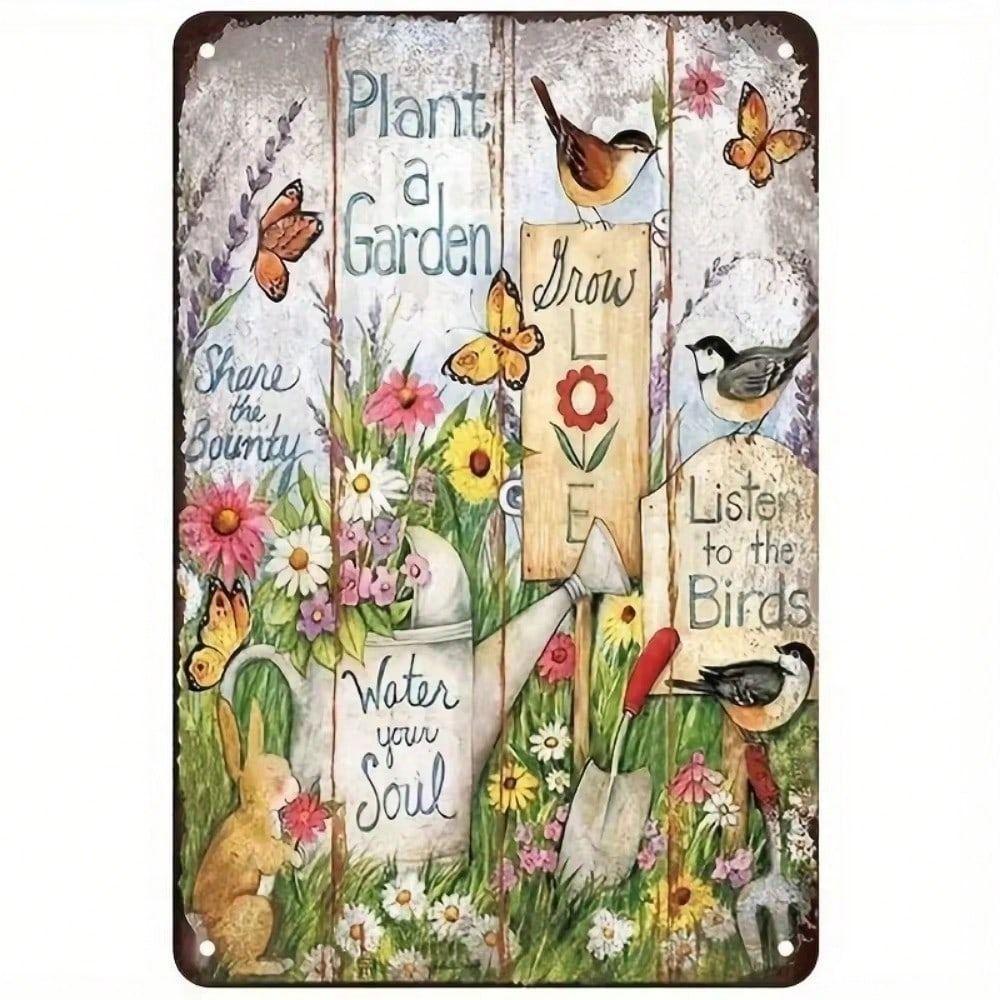 20x30cm Metal Tin Sign Retro Wall Art Home Decor