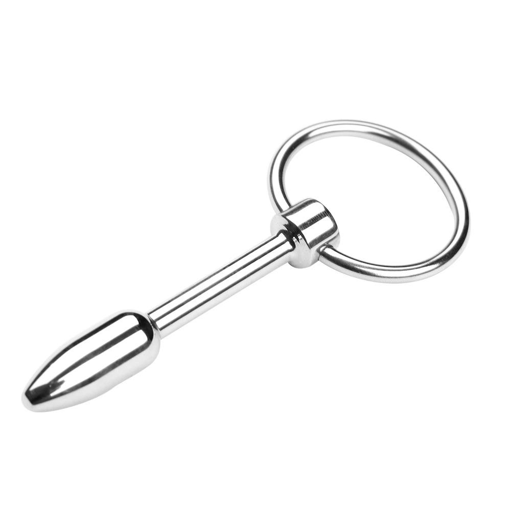 Pferdeaugenstab Harnröhren-Masturbator Erwachsene Männer und Frauen Harnröhrenstab Dilatator SM Sexspielzeug Metall Penis Plug