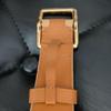Used Rare Louis Vuitton Belt Mini Monogram Canvas Leather