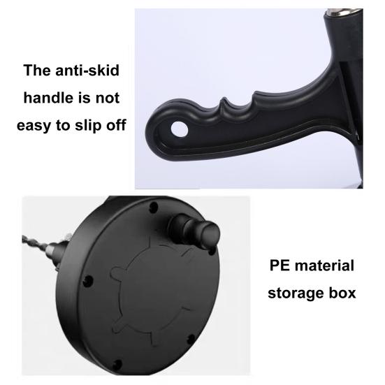 Sewer Unclogger Kitchen Bathtub Bathroom Easy Operation Flexible Steel Wire Drain Pipe Tool Heavy-duty Spring Steel Wire Drain Cleaner