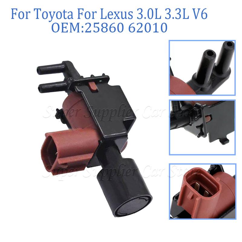 New Vacuum Switch Valve VSV for Toyota Avalon Highlander Sienna Solara for Lexus ES300 ES330 RX300 RX330 25860-62010 25860 62010