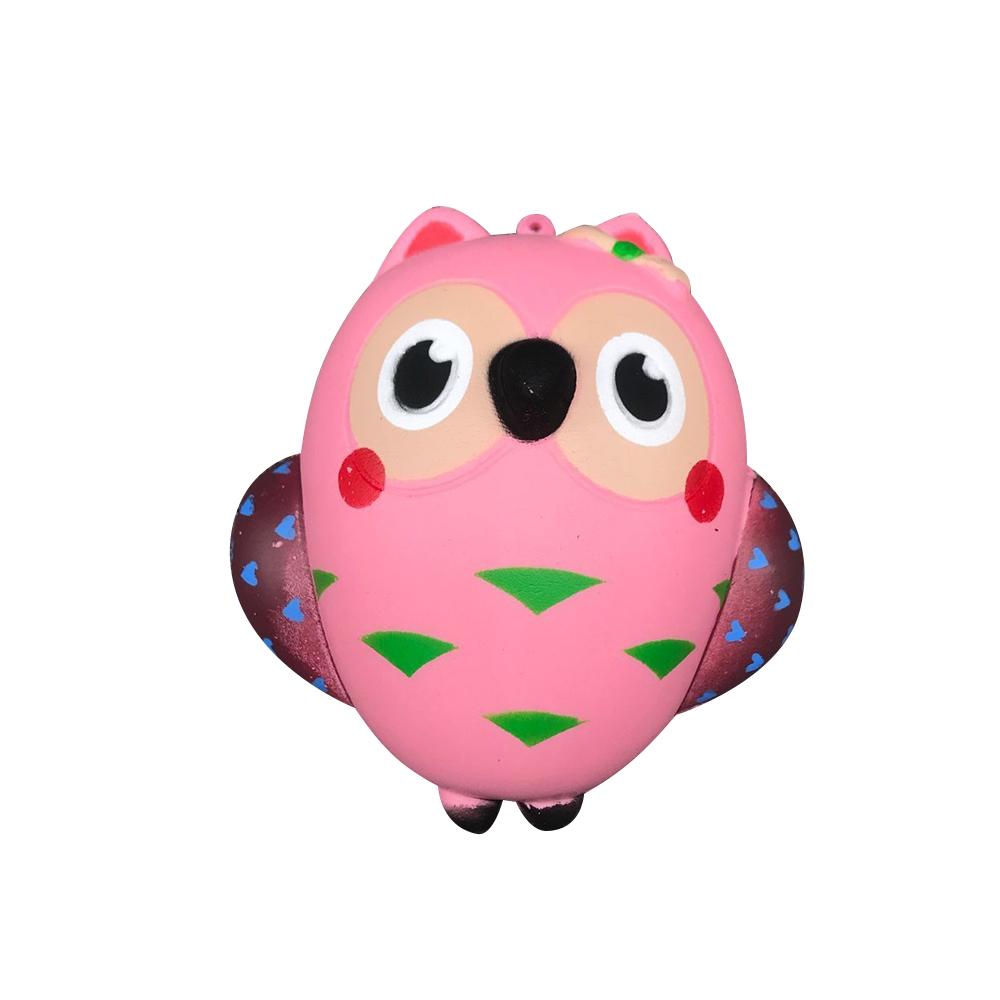 Cute Owl Squishy Slow Rising Cream Scented Squeeze Toy